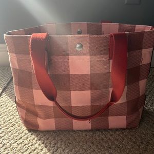 Coach canvas tote bag, perfect condition!!!